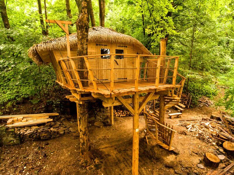 Treehouse pod Ještědem